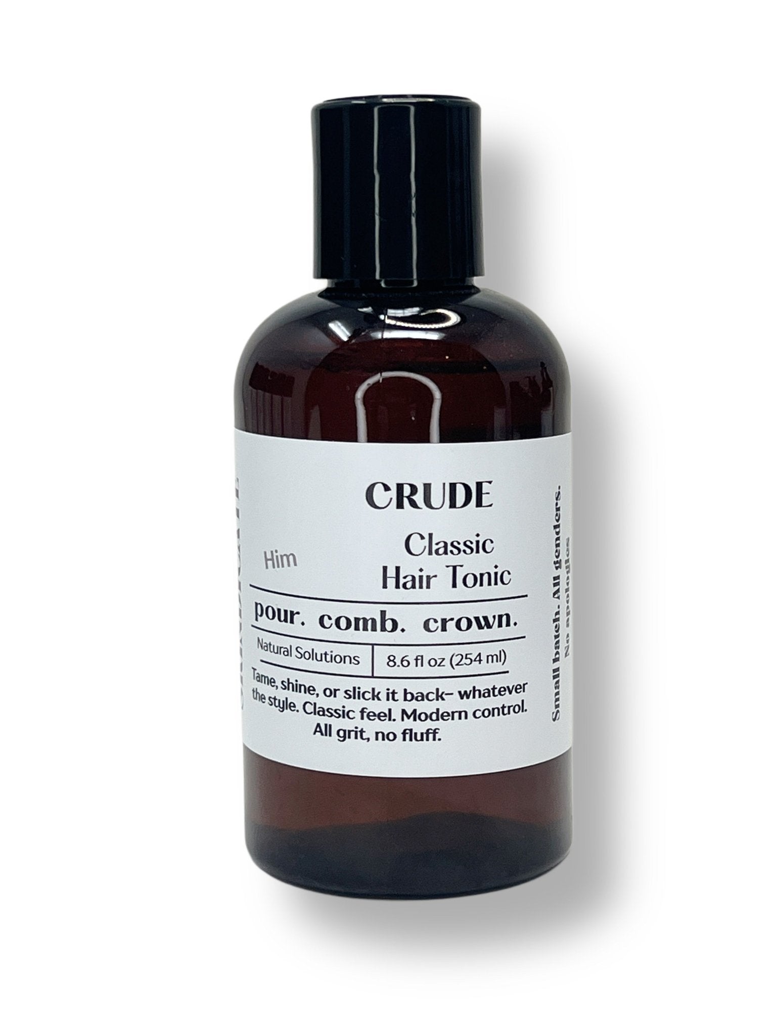 CRUDE - OLD SCHOOL BARBER HAIR TONIC - Skindicate Lab + Beauty