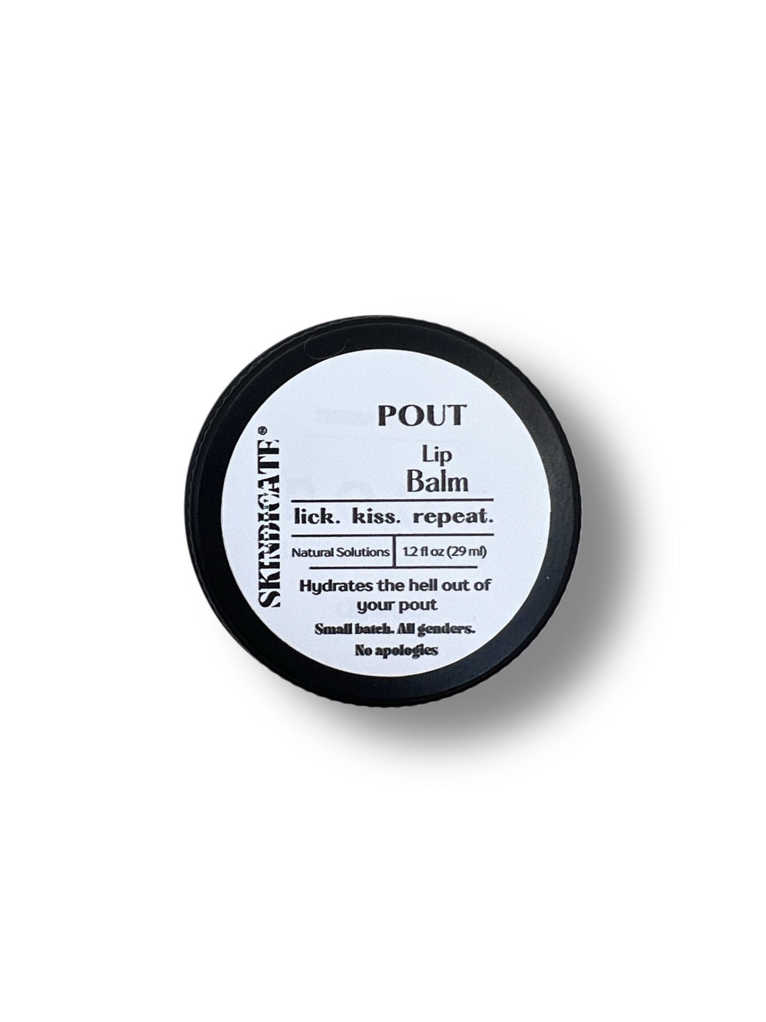 POUT - LIP BALM (VANILLA) - Skindicate Lab + Beauty