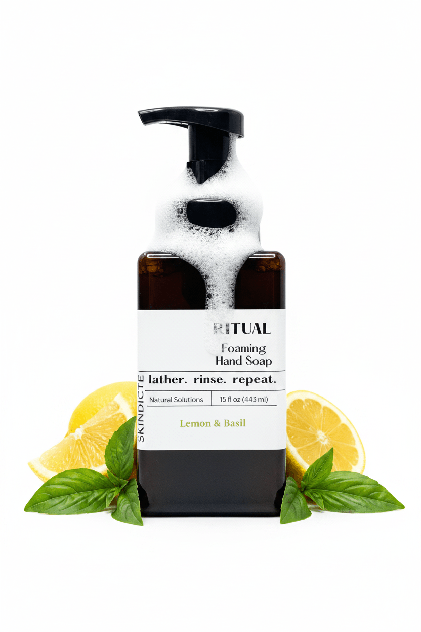 RITUAL - FOAMING HAND SOAP (LEMON & BASIL) - SKINDICATE