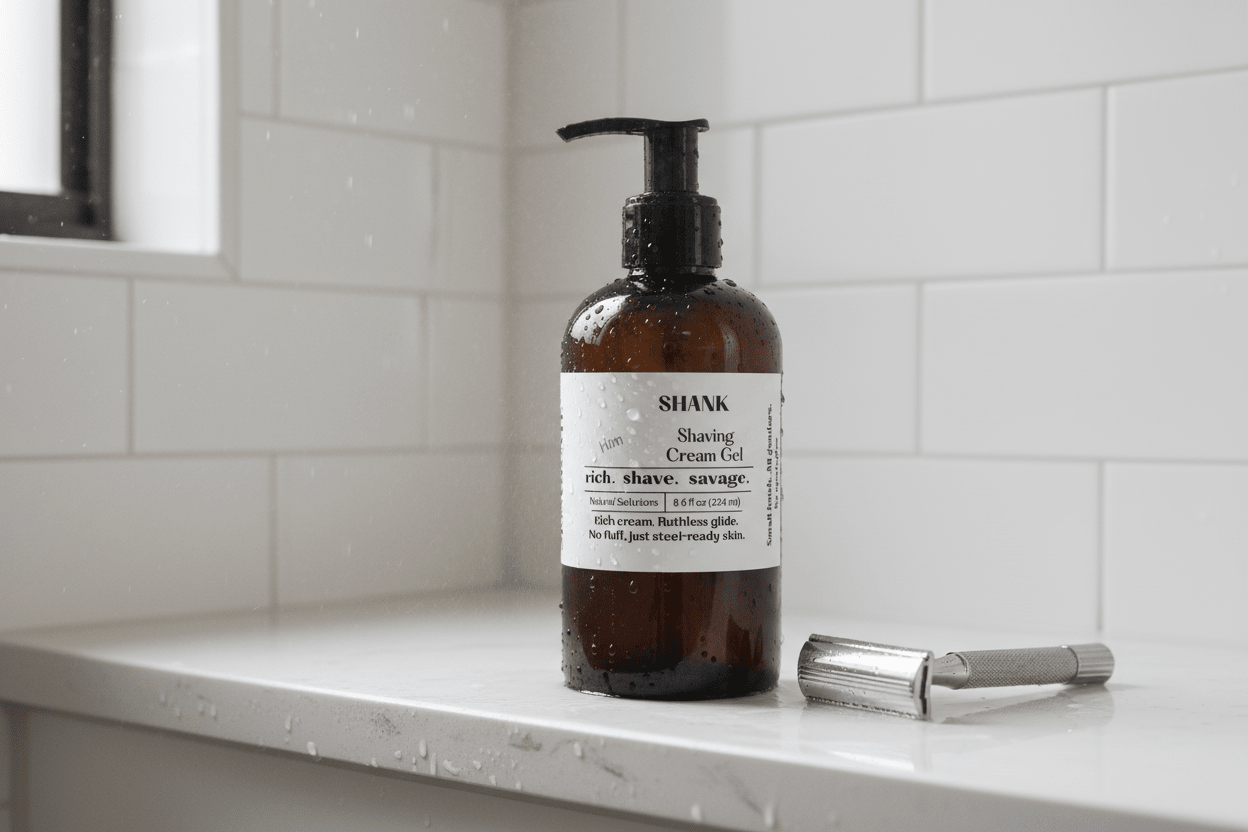 SHANK - MOISTURIZING SHAVE CREAM GEL - SKINDICATE