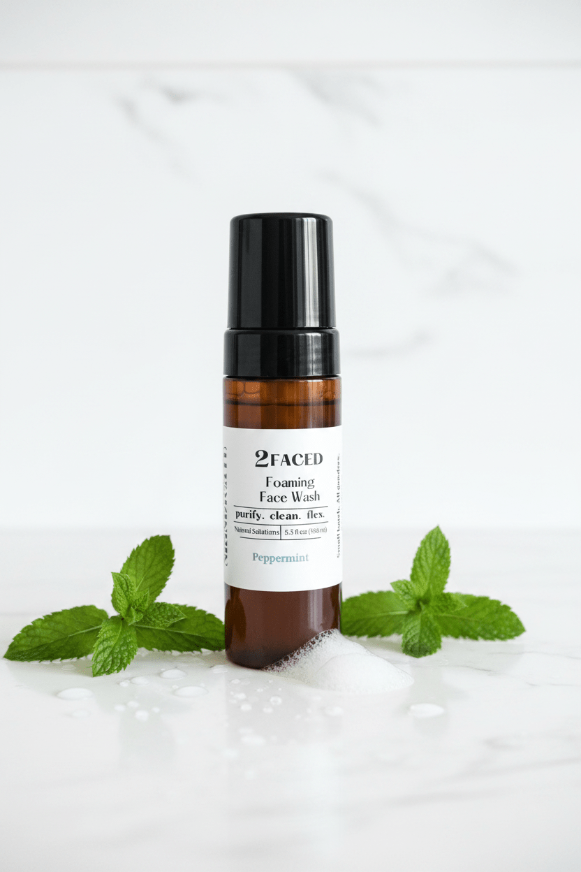 2FACED - FOAMING FACE WASH (PEPPERMINT) - SKINDICATE