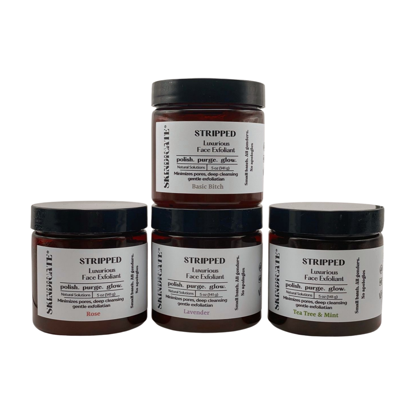 STRIPPED — GENTLE EXFOLIATING FACE SCRUB