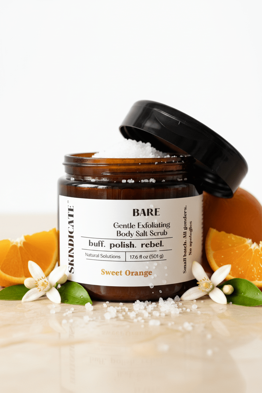 BARE - BODY SALT SCRUB - SKINDICATE