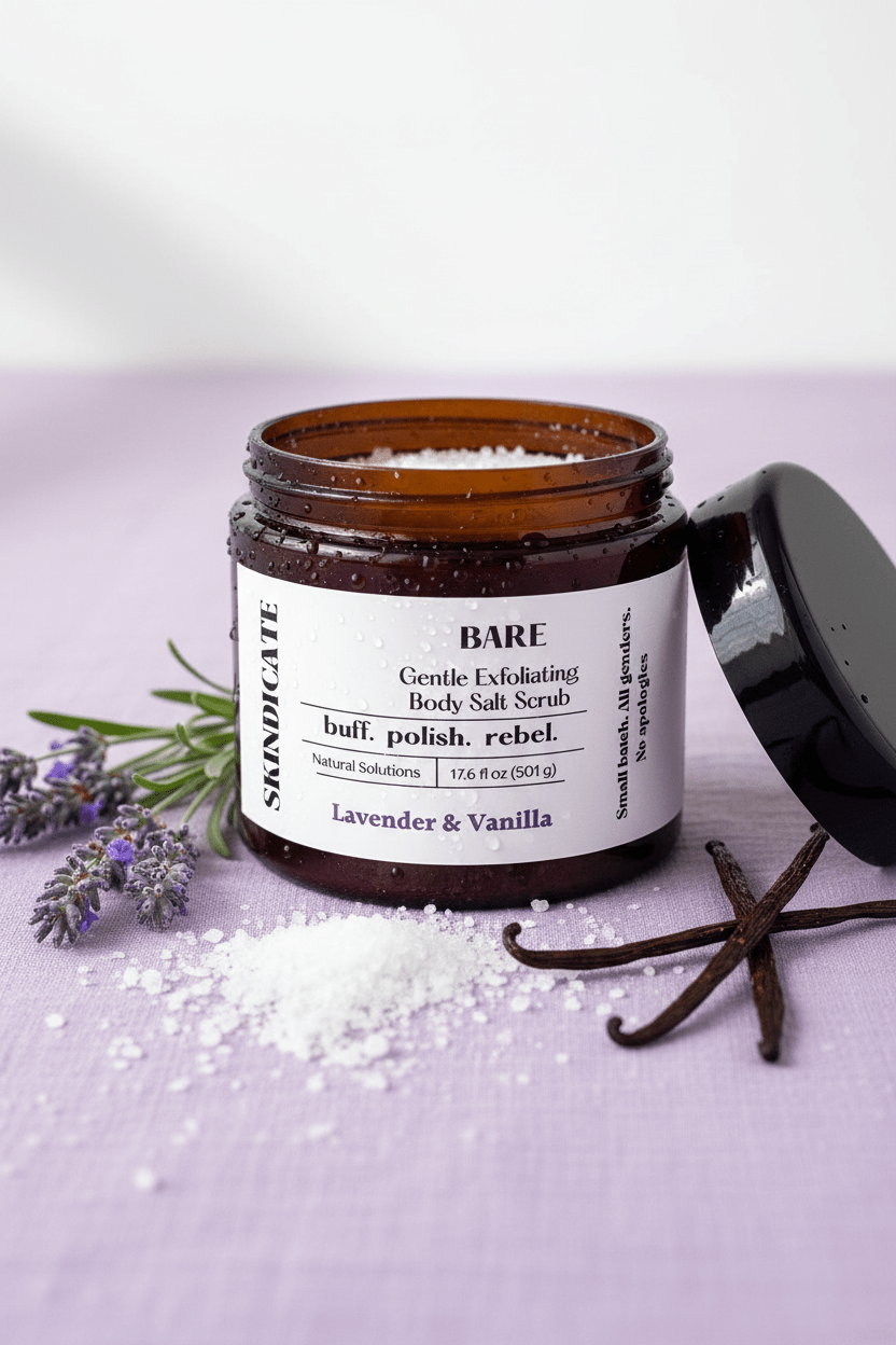 BARE - BODY SALT SCRUB - SKINDICATE