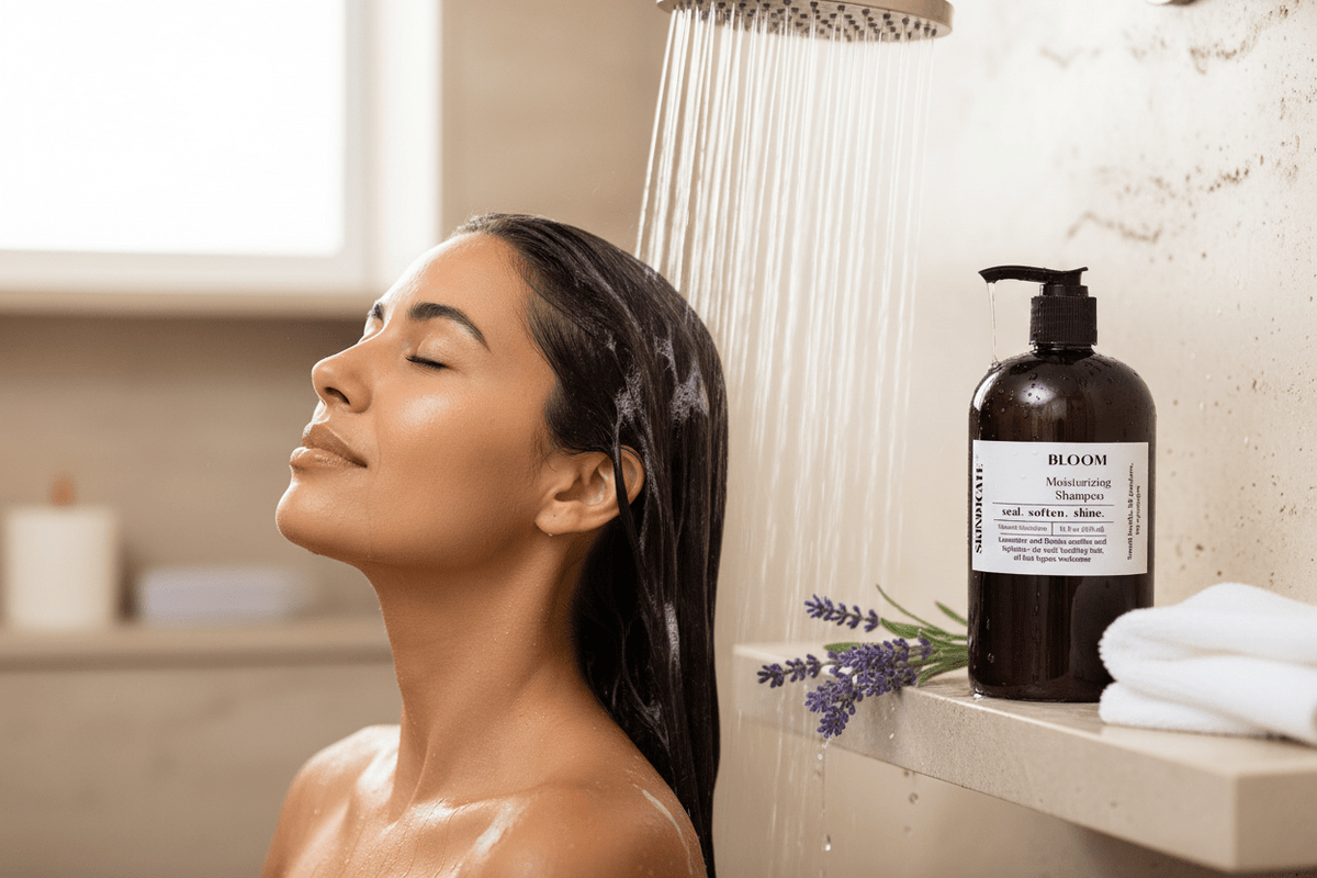 BLOOM — MOISTURIZING SHAMPOO (LAVENDER & FLORAL) - SKINDICATE