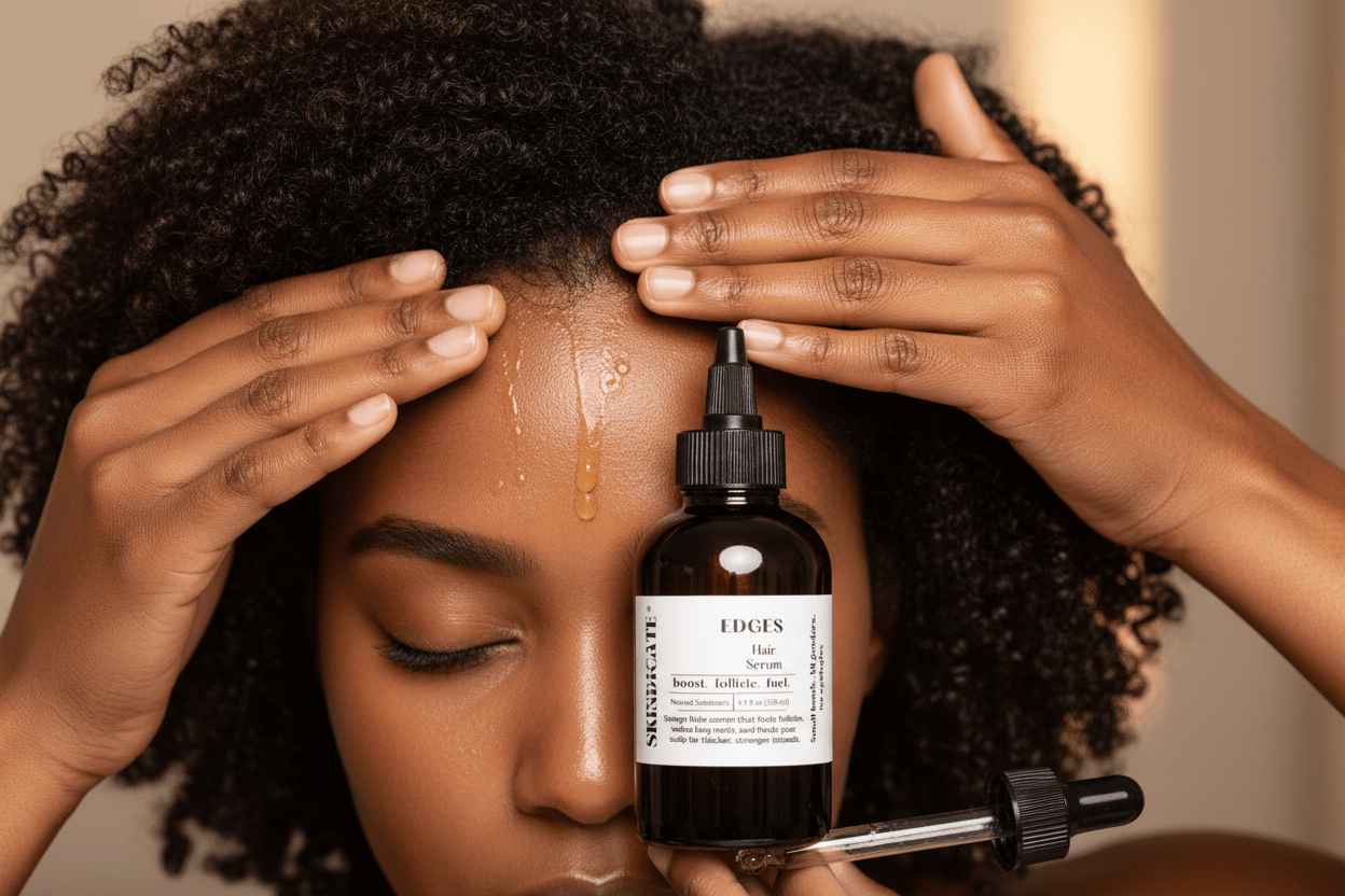 EDGES - HAIR GROWTH SERUM & SCALP MOISTURIZER - SKINDICATE