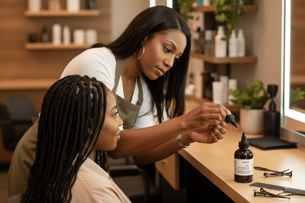 EDGES - HAIR GROWTH SERUM & SCALP MOISTURIZER - SKINDICATE