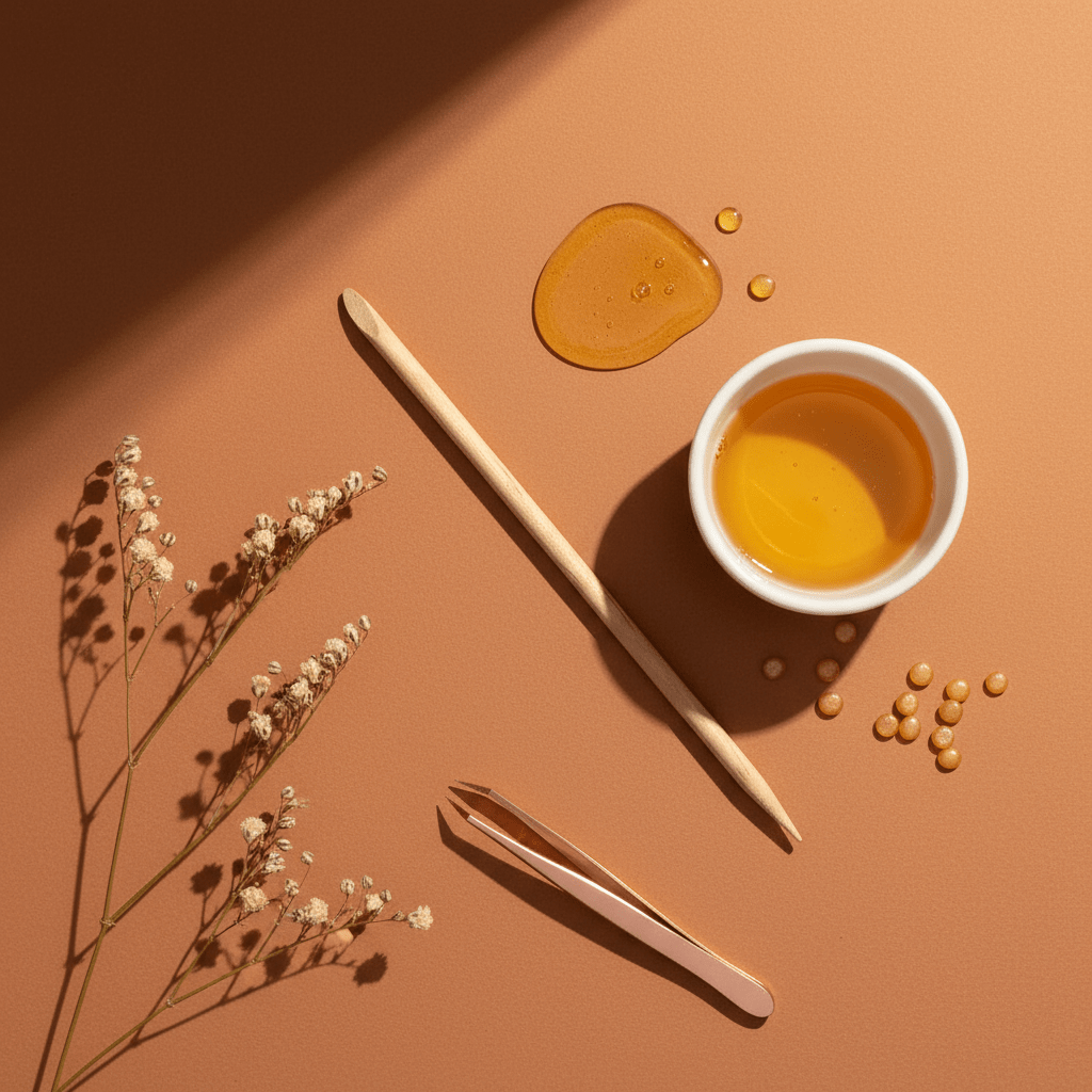 EYEBROW (ORANGE WOOD) WAXING STIX - SKINDICATE