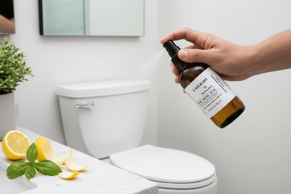GASLIGHT - (AIR FRESHENER) LEMON & BASIL - SKINDICATE