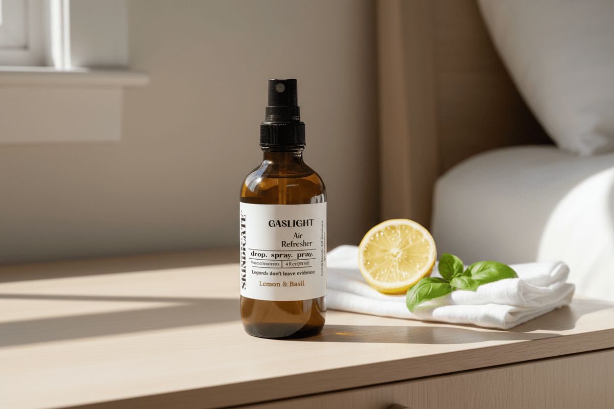 GASLIGHT - (AIR FRESHENER) LEMON & BASIL - SKINDICATE