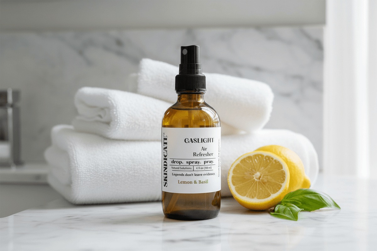 GASLIGHT - (AIR FRESHENER) LEMON & BASIL - SKINDICATE