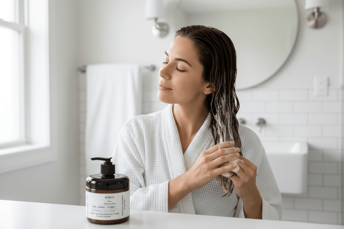 HALO - HAIR MASK & RESTORATIVE TREATMENT - SKINDICATE