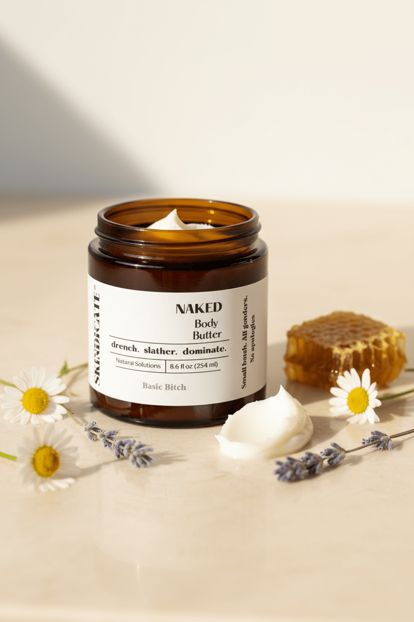 NAKED - BODY BUTTER (BASIC BITCH) UNSCENTED - SKINDICATE