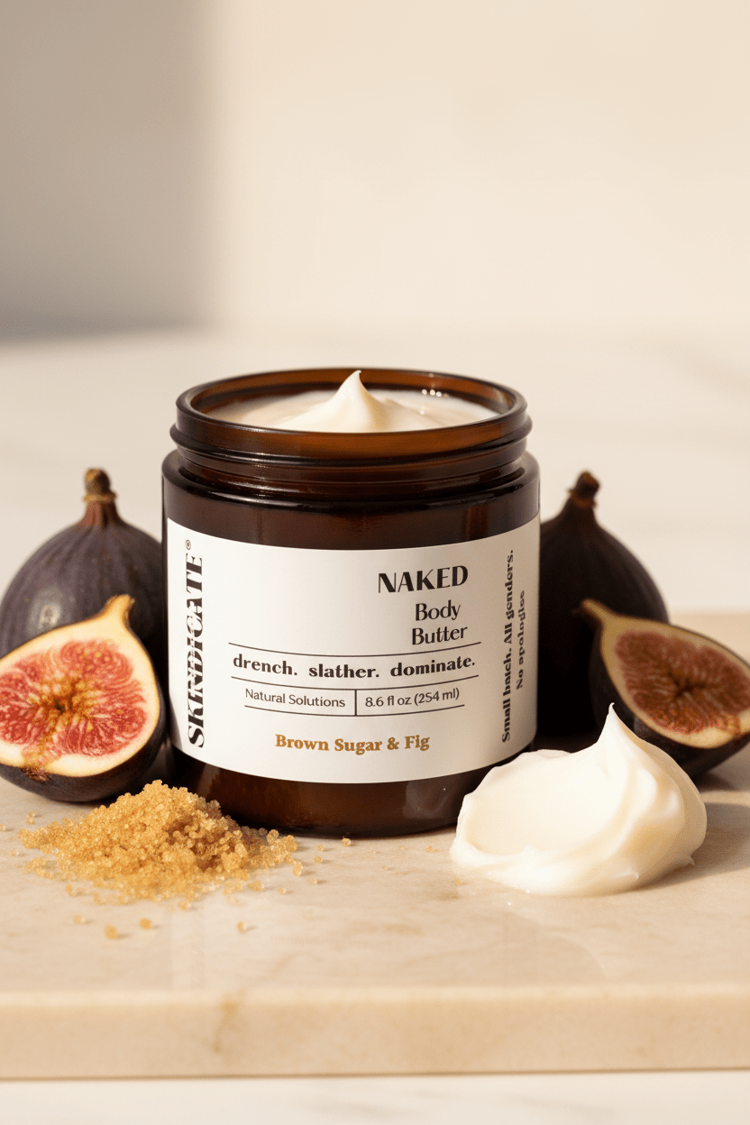 NAKED - BODY BUTTER (BROWN SUGAR & FIG) - SKINDICATE