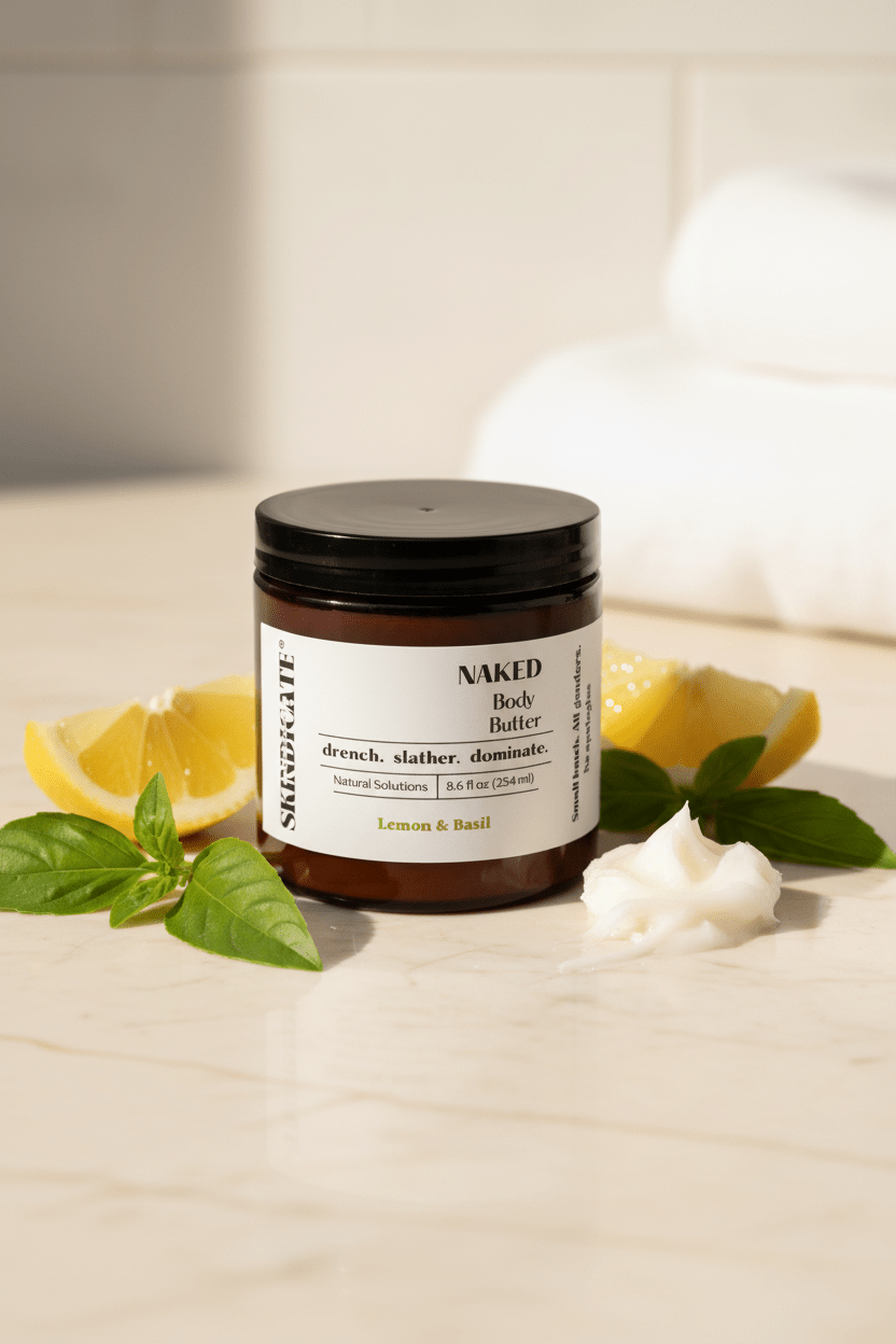 NAKED - BODY BUTTER (LEMON & BASIL) - SKINDICATE