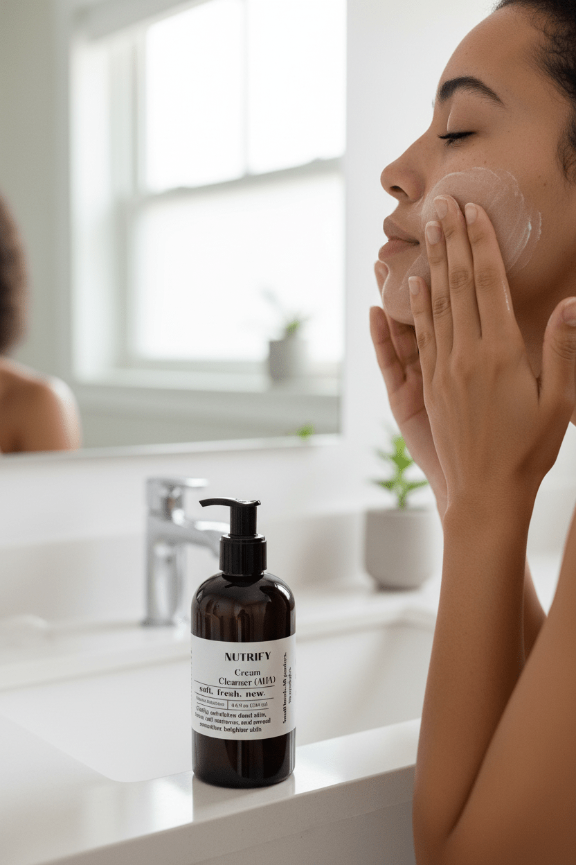 NUTRIFY - AHA FACE CLEANSER - SKINDICATE