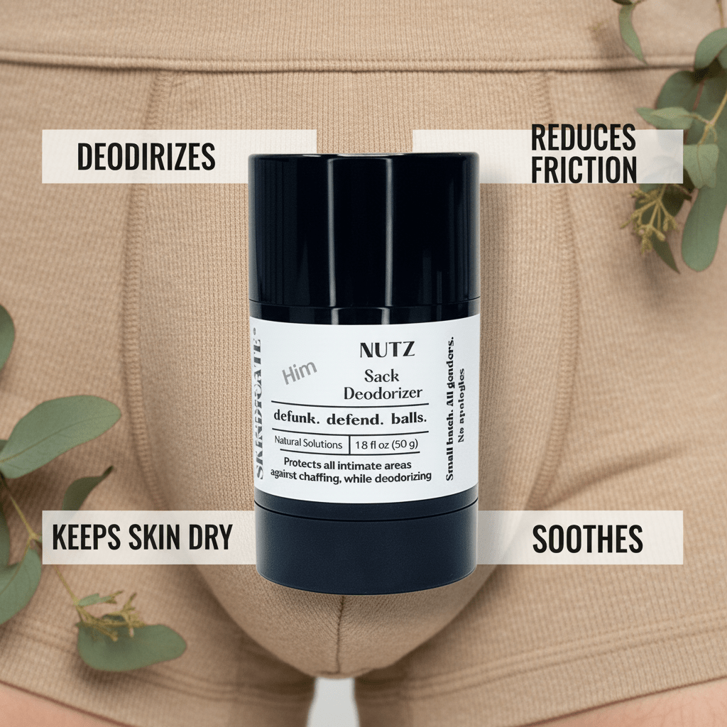 NUTZ - SACK DEODORIZER & CHAFING STICK - SKINDICATE