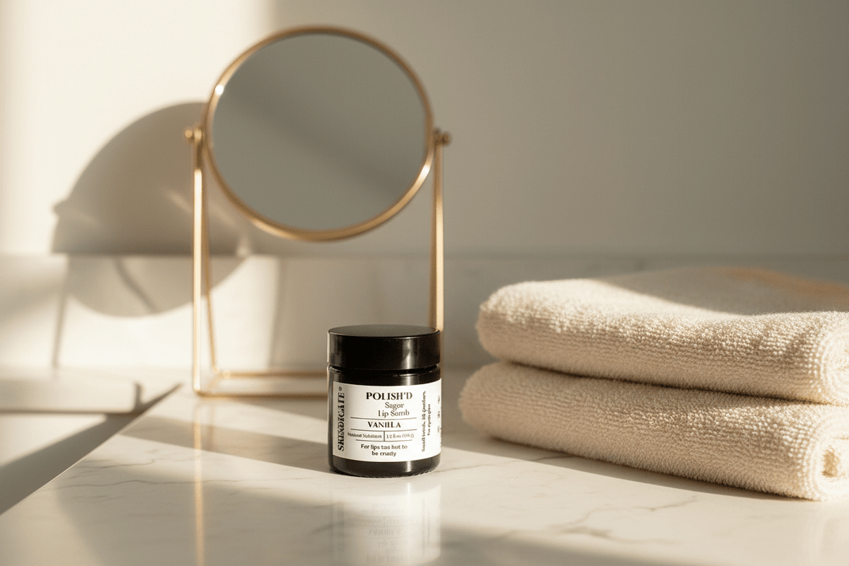 POLISH’D - SUGAR LIP SCRUB (VANILLA) - SKINDICATE