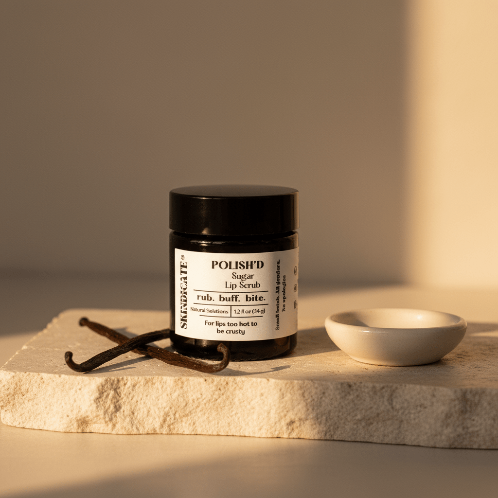 POLISH’D - SUGAR LIP SCRUB (VANILLA) - SKINDICATE