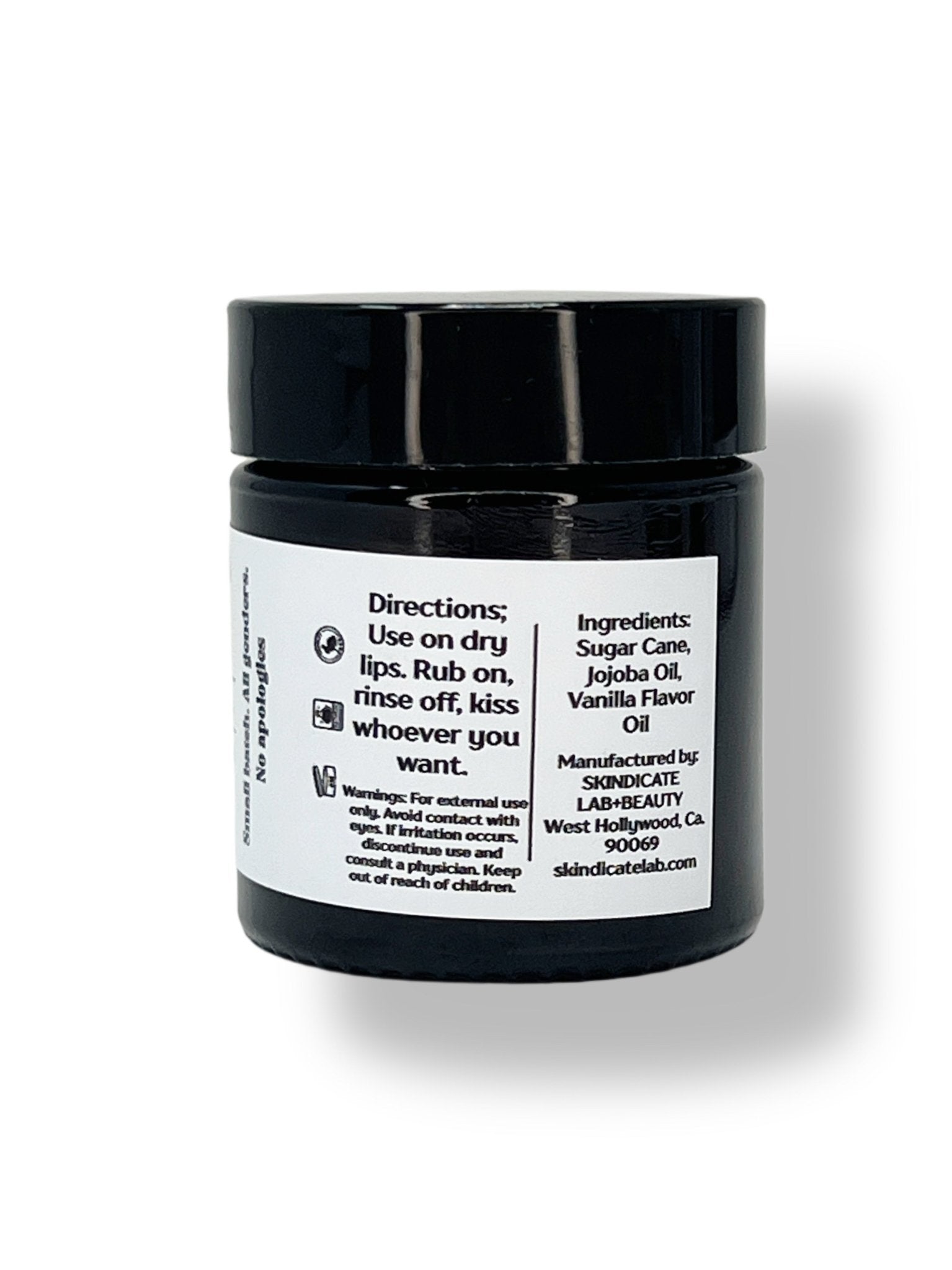 POLISH’D - SUGAR LIP SCRUB (VANILLA) - Skindicate Lab + Beauty