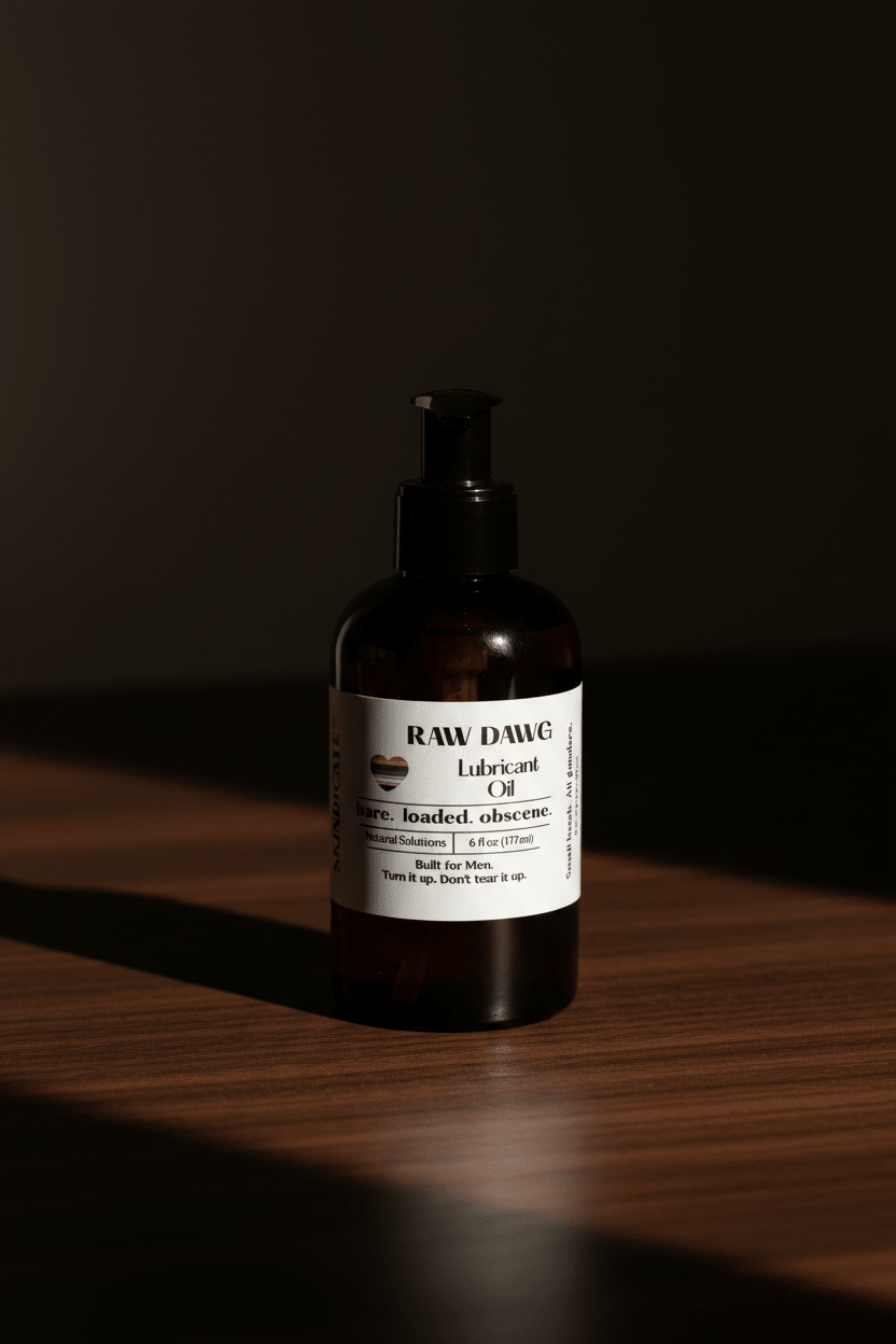 RAW DAWG— PERSONAL LUBRICANT OIL - SKINDICATE