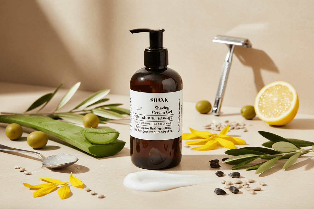 SHANK - MOISTURIZING SHAVE CREAM GEL - SKINDICATE