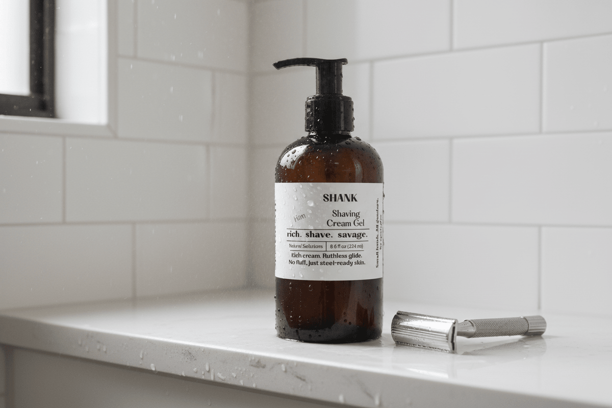 SHANK - MOISTURIZING SHAVE CREAM GEL - SKINDICATE