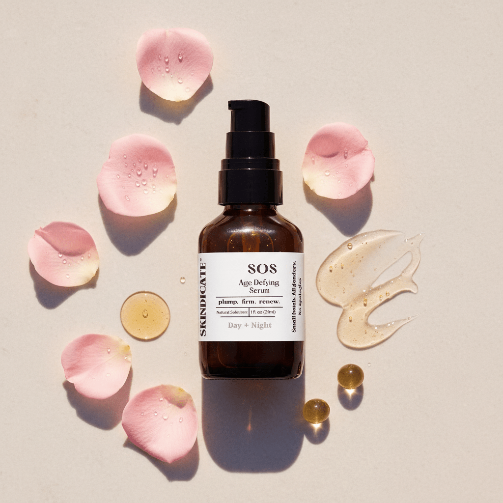 S.O.S - AGE DEFYING SERUM WITH ROSE OIL - SKINDICATE