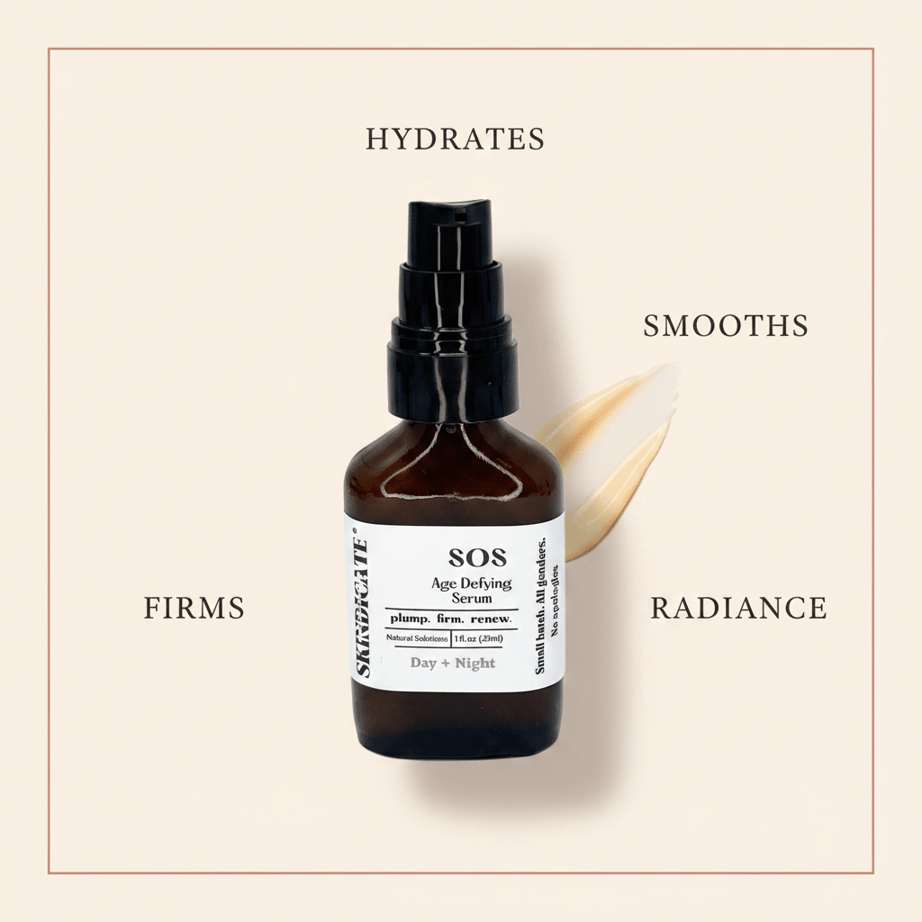 S.O.S - AGE DEFYING SERUM WITH ROSE OIL - SKINDICATE