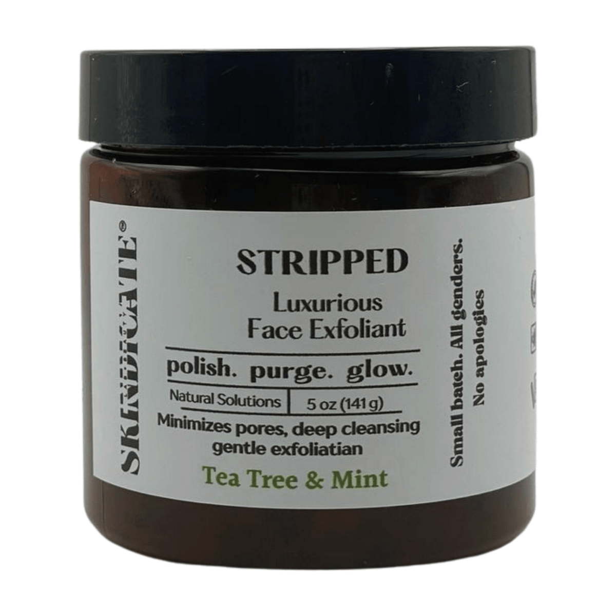 STRIPPED — GENTLE EXFOLIATING FACE SCRUB - SKINDICATE