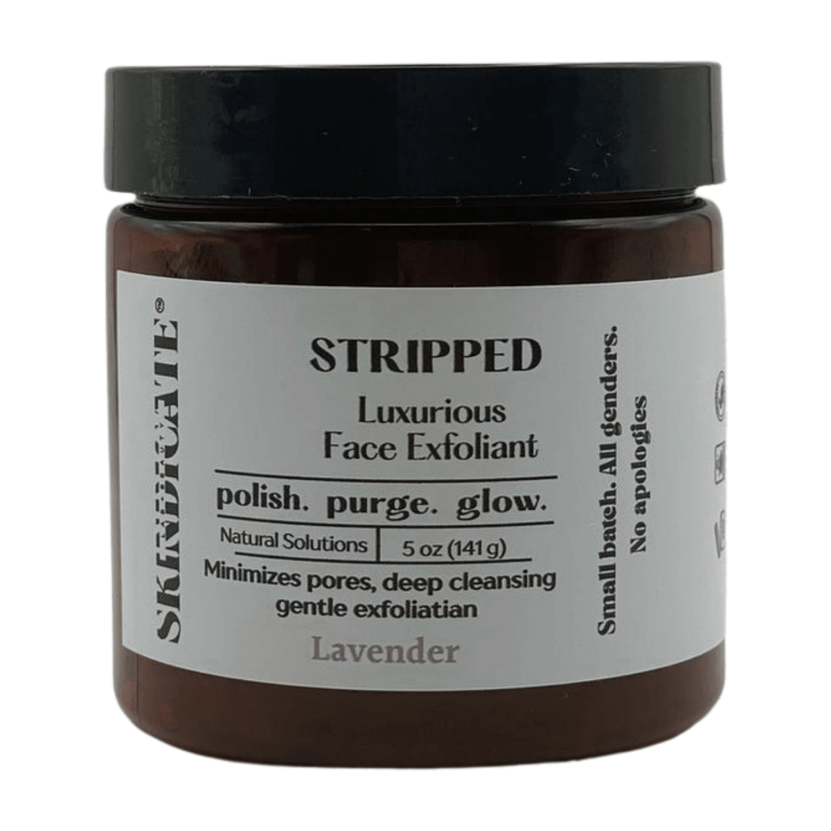 STRIPPED — GENTLE EXFOLIATING FACE SCRUB - SKINDICATE
