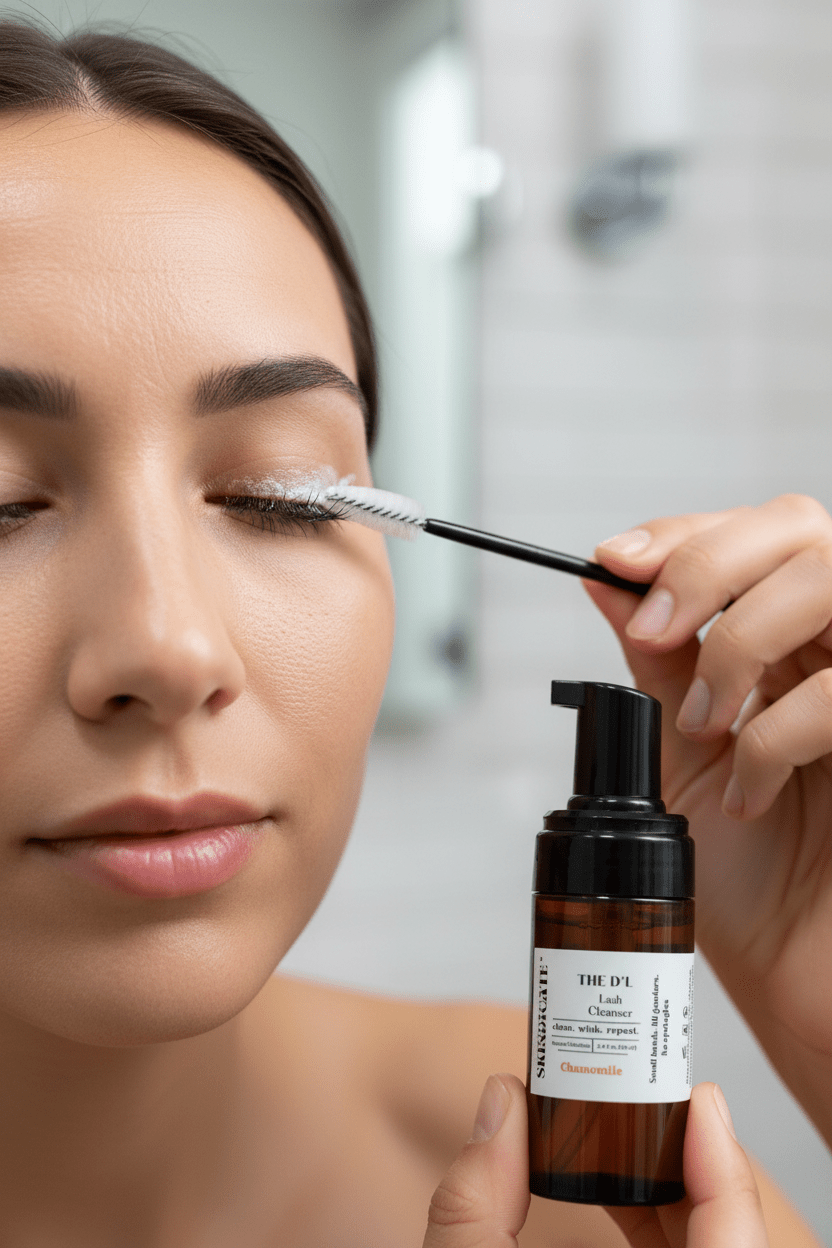 THE D’L - LASH EXTENSION/STRIP CLEANSER - SKINDICATE