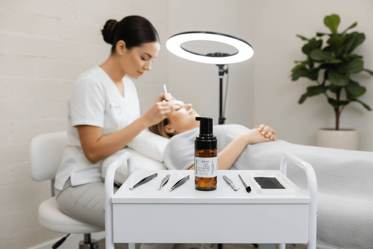 THE D’L - LASH EXTENSION/STRIP CLEANSER - SKINDICATE
