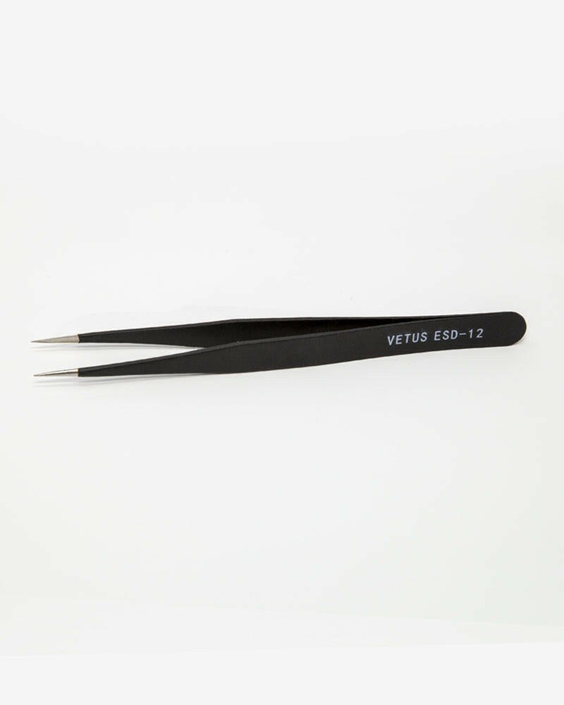 EYELASH EXTENSION APPLICATOR TWEEZER ESD - 12 - Skindicate Lab + Beauty
